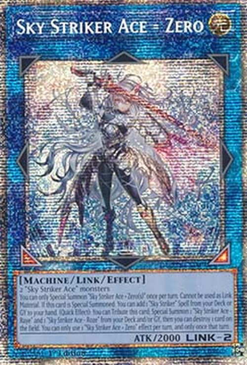 Yu-Gi-Oh! DUAD Sky Striker Ace = Zero (V.2 - Starlight Rare)