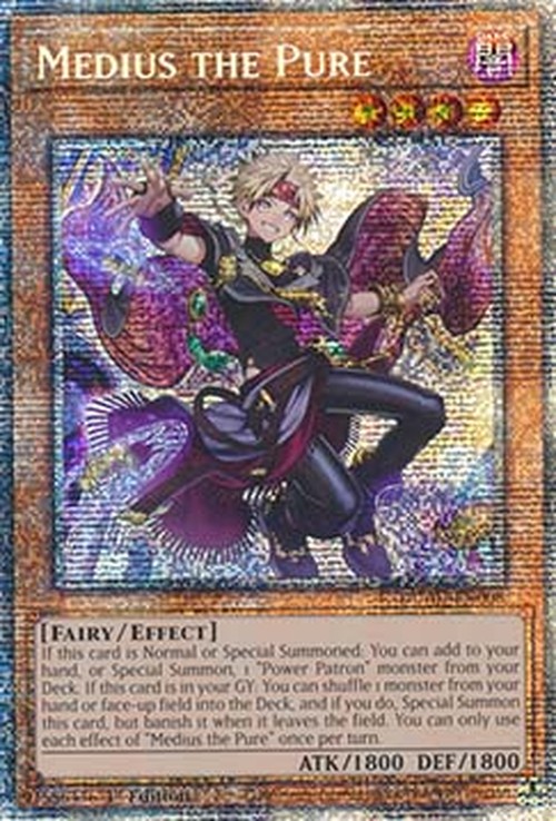 Yu-Gi-Oh! DUAD Medius the Pure (V.3 - Starlight Rare)