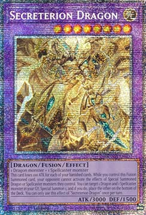 Yu-Gi-Oh! DUAD Secreterion Dragon (V.2 - Starlight Rare)