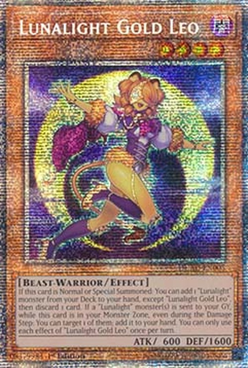 Yu-Gi-Oh! DUAD Lunalight Gold Leo (V.2 - Starlight Rare)