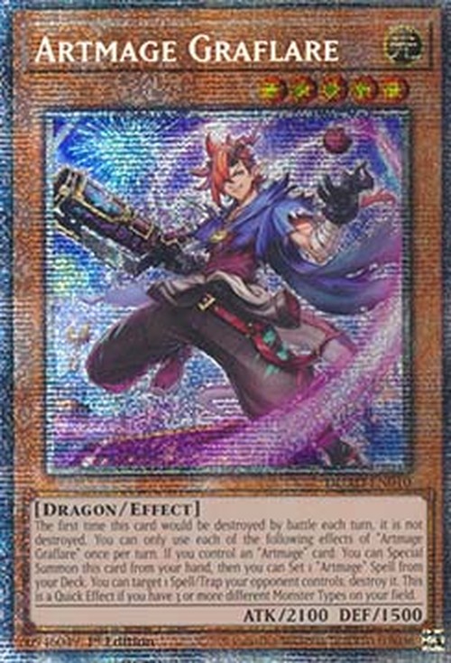 Yu-Gi-Oh! DUAD Artmage Graflare (V.2 - Starlight Rare)