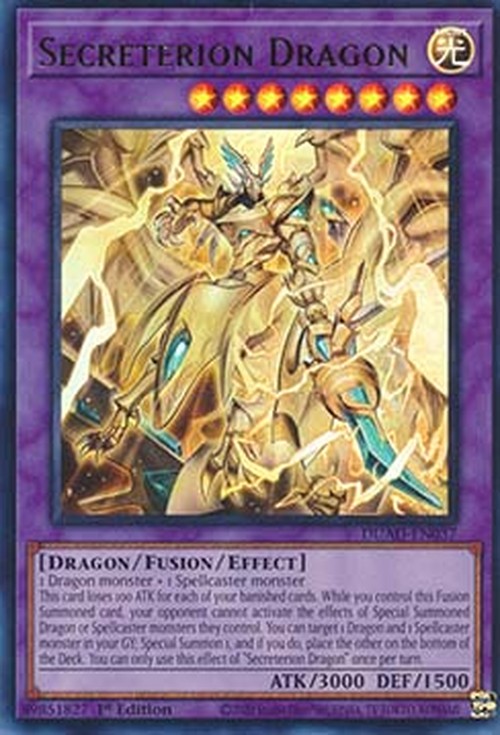 Yu-Gi-Oh! DUAD Secreterion Dragon (V.1 - Ultra Rare)