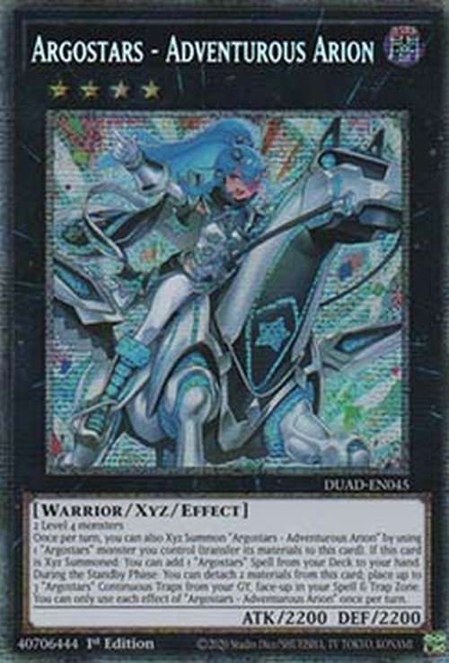 Yu-Gi-Oh! DUAD Argostars - Adventurous Arion (V.2 - Starlight Rare)