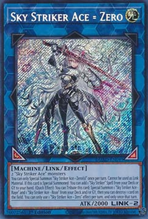 Yu-Gi-Oh! DUAD Sky Striker Ace = Zero (V.1 - Secret Rare)