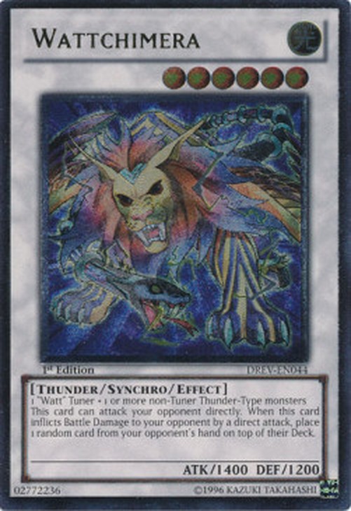 Yu-Gi-Oh! DREV Wattchimera (V.2 - Ultimate Rare)