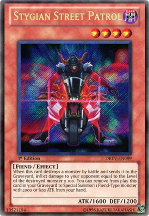 Yu-Gi-Oh! DREV Stygian Street Patrol