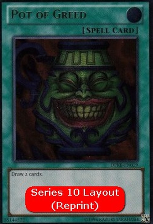 Yu-Gi-Oh! DPKB Pot of Greed (V.2 - Ultimate Rare)