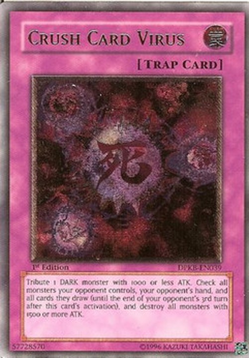 Yu-Gi-Oh! DPKB Crush Card Virus (V.1 - Ultimate Rare)