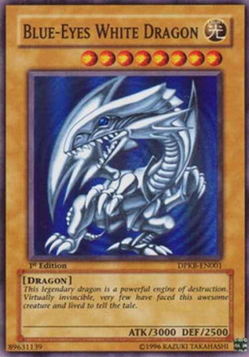 Yu-Gi-Oh! DPKB Blue-Eyes White Dragon (V.1 - Super Rare)