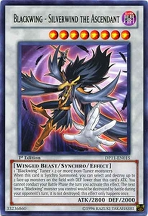 Yu-Gi-Oh! DP11 Blackwing - Silverwind the Ascendant