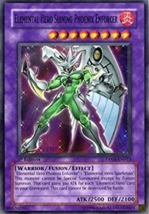Yu-Gi-Oh! DP05 Elemental HERO Shining Phoenix Enforcer