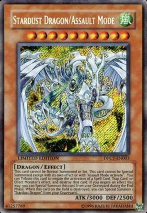 Yu-Gi-Oh! DPCT Stardust Dragon/Assault Mode (V.2 - Secret Rare)