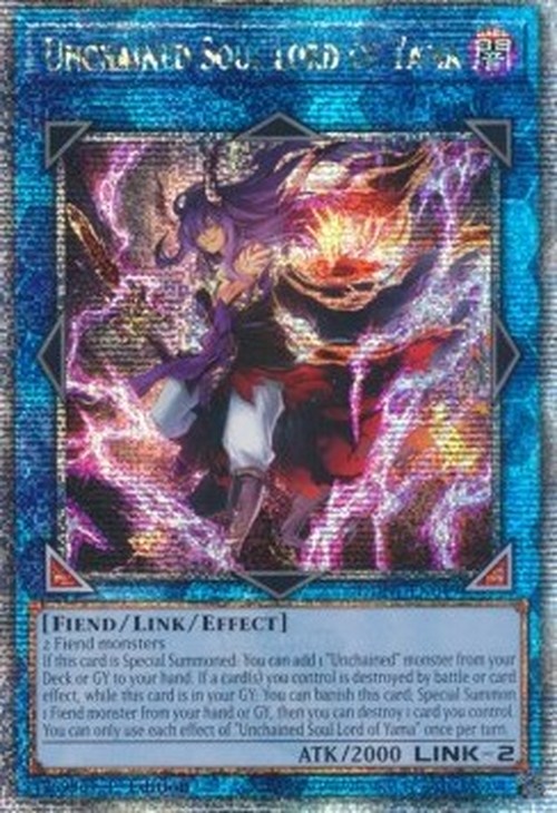 Yu-Gi-Oh! DUNE Unchained Soul Lord of Yama (V.2 - Quarter Century Secret Ra