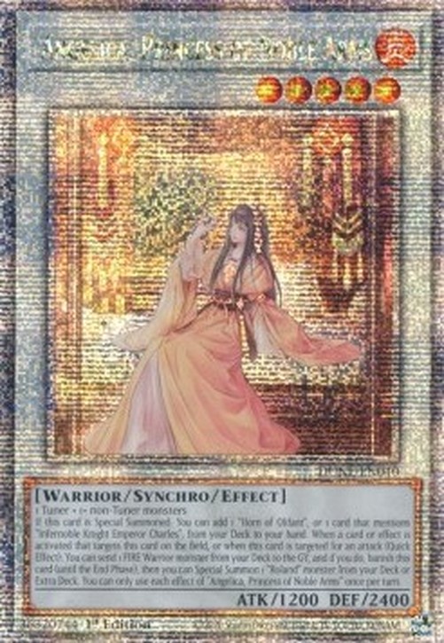 Yu-Gi-Oh! DUNE Angelica, Princess of Noble Arms (V.2 - Quarter Century Secr