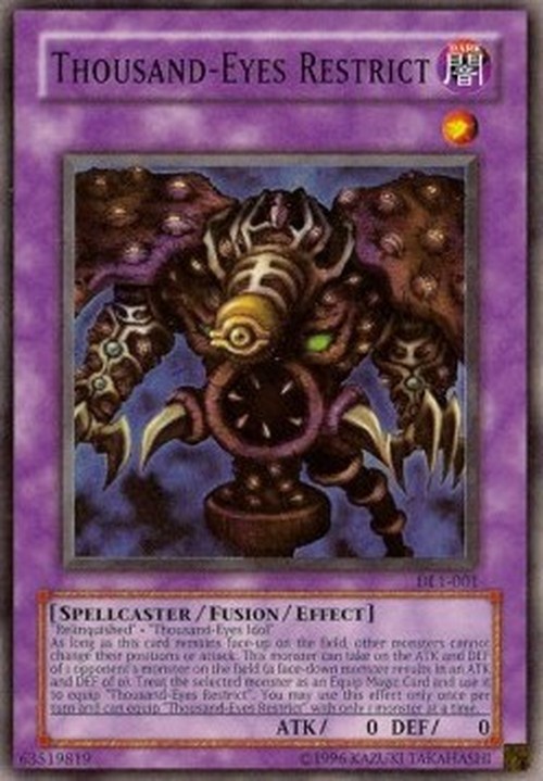 Yu-Gi-Oh! DL1 Thousand-Eyes Restrict