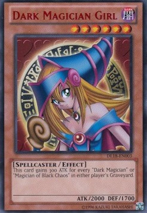 Yu-Gi-Oh! DL18 Dark Magician Girl (V.4 - Rare)