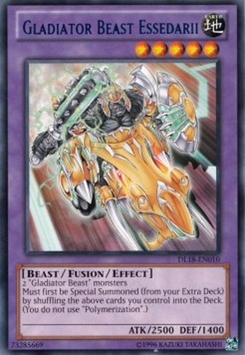 Yu-Gi-Oh! DL18 Gladiator Beast Essedarii (V.1 - Rare)