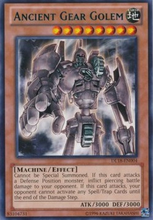 Yu-Gi-Oh! DL18 Ancient Gear Golem (V.2 - Rare)