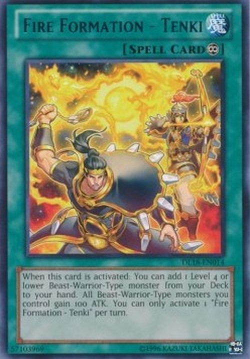 Yu-Gi-Oh! DL18 Fire Formation - Tenki (V.2 - Rare)