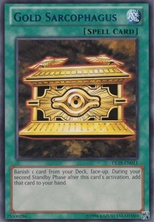 Yu-Gi-Oh! DL18 Gold Sarcophagus (V.1 - Rare)