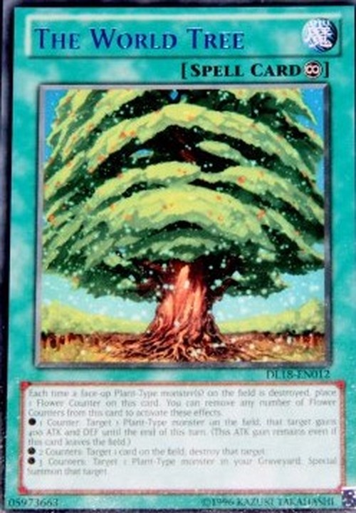 Yu-Gi-Oh! DL18 The World Tree (V.1 - Rare)