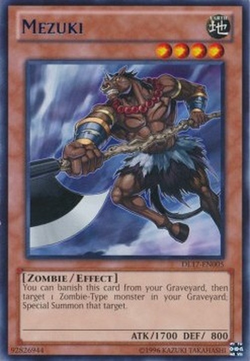 Yu-Gi-Oh! DL17 Mezuki (V.1 - Rare)