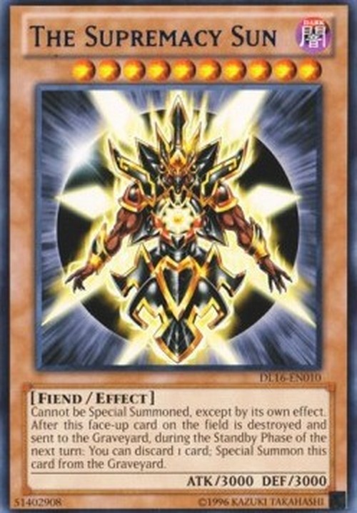 Yu-Gi-Oh! DL16 The Supremacy Sun (V.1 - Rare)