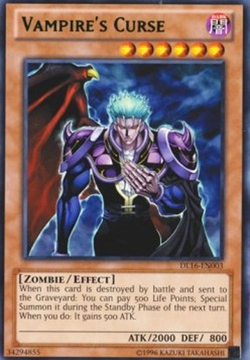 Yu-Gi-Oh! DL16 Vampire's Curse (V.2 - Rare)