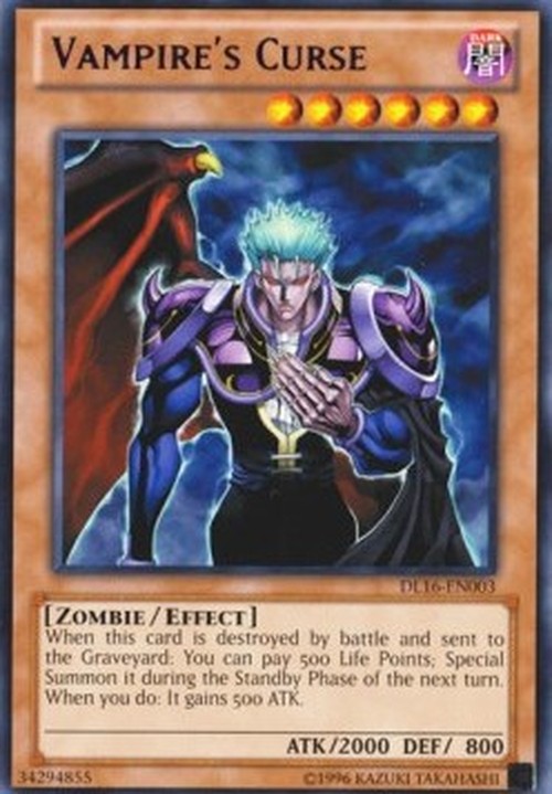 Yu-Gi-Oh! DL16 Vampire's Curse (V.3 - Rare)