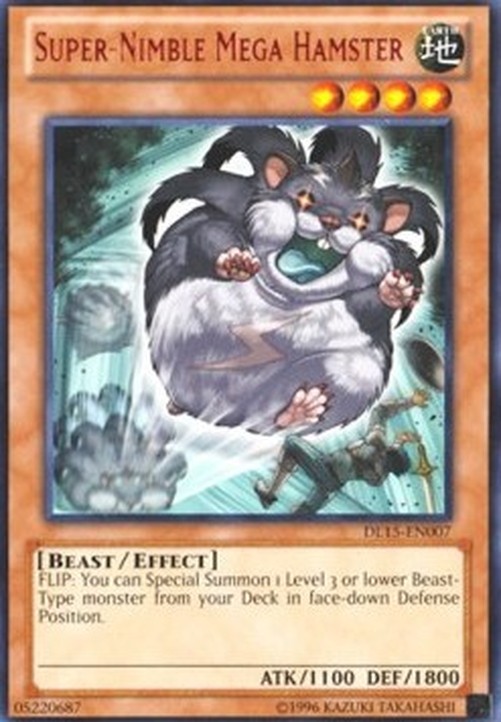 Yu-Gi-Oh! DL15 Super-Nimble Mega Hamster (V.4 - Rare)