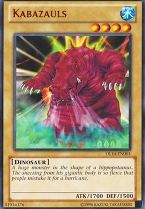 Yu-Gi-Oh! DL14 Kabazauls (V.4 - Rare)