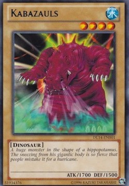Yu-Gi-Oh! DL14 Kabazauls (V.1 - Rare)