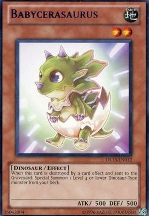 Yu-Gi-Oh! DL13 Babycerasaurus (V.3 - Rare)