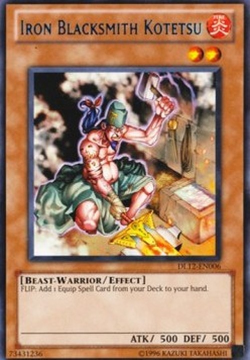 Yu-Gi-Oh! DL12 Iron Blacksmith Kotetsu (V.1 - Rare)