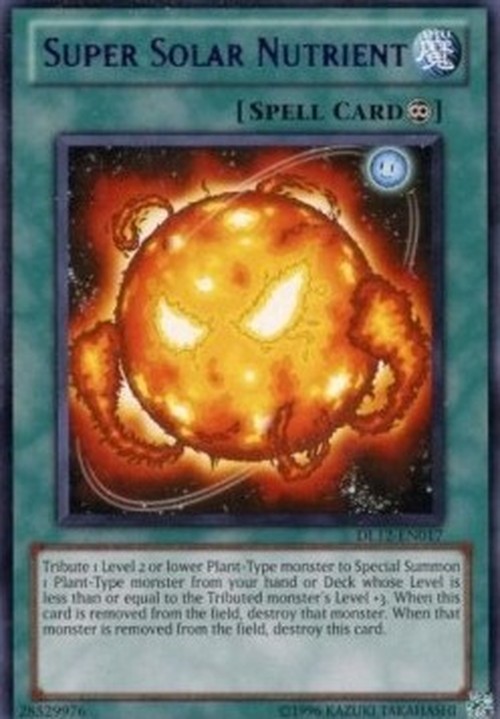Yu-Gi-Oh! DL12 Super Solar Nutrient (V.3 - Rare)