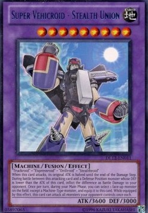 Yu-Gi-Oh! DL12 Super Vehicroid - Stealth Union (V.1 - Rare)