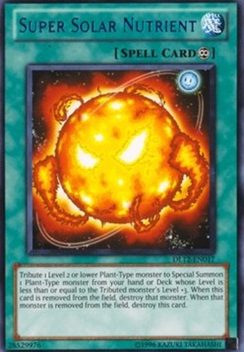 Yu-Gi-Oh! DL12 Super Solar Nutrient (V.1 - Rare)
