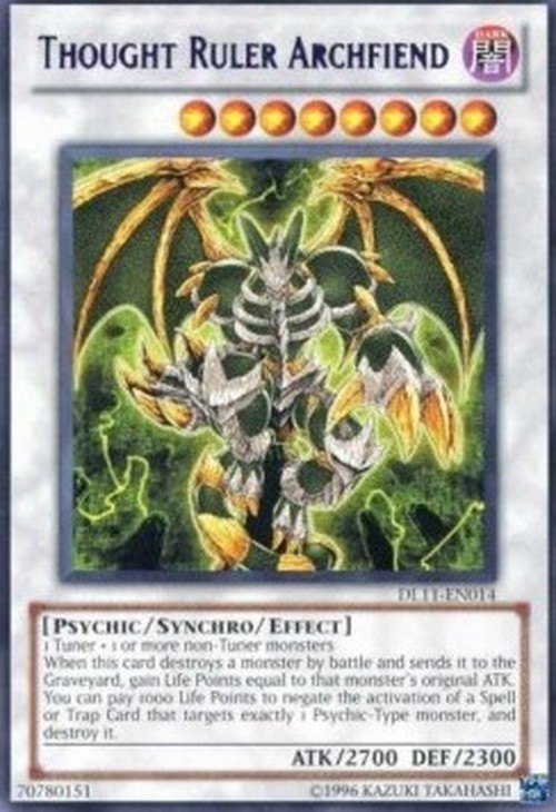 Yu-Gi-Oh! DL11 Thought Ruler Archfiend (V.3 - Rare)