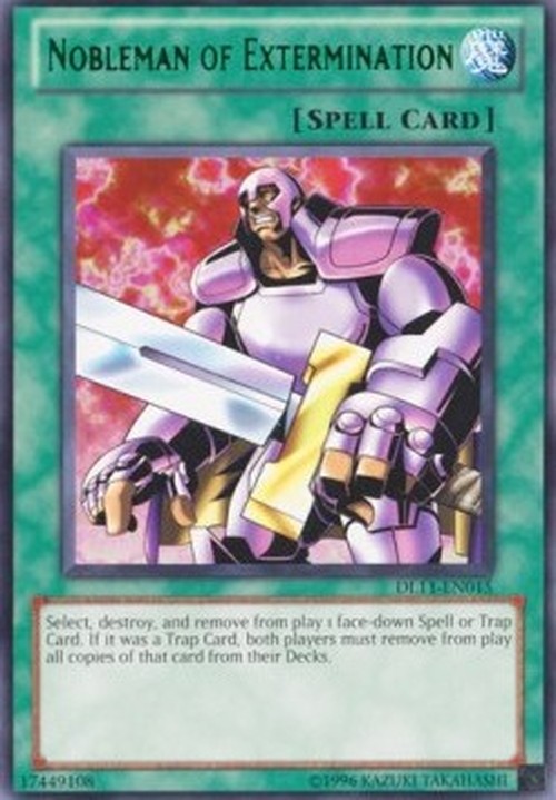 Yu-Gi-Oh! DL11 Nobleman of Extermination (V.2 - Rare)
