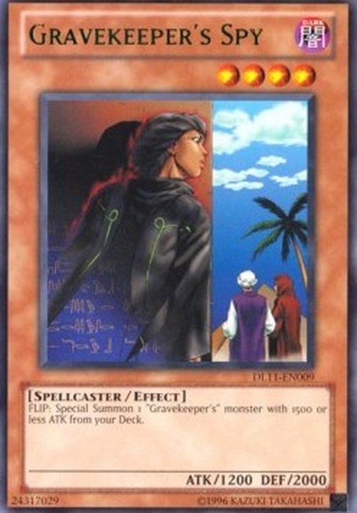 Yu-Gi-Oh! DL11 Gravekeeper's Spy (V.2 - Rare)