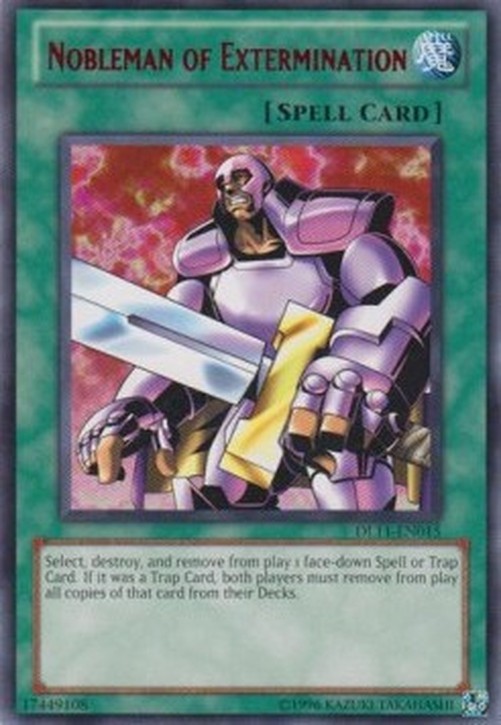 Yu-Gi-Oh! DL11 Nobleman of Extermination (V.4 - Rare)