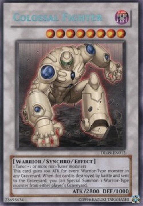 Yu-Gi-Oh! DL09 Colossal Fighter (V.1 - Rare)