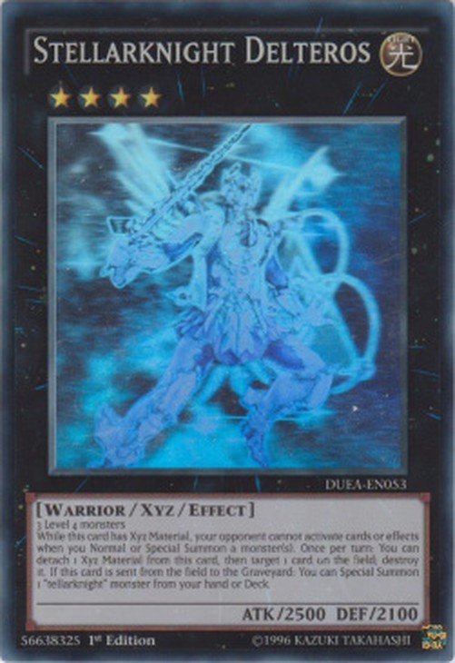 Yu-Gi-Oh! DUEA Stellarknight Delteros (V.3 - Ghost Rare)