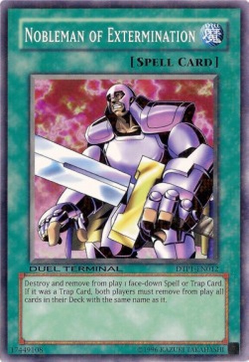 Yu-Gi-Oh! DTP1 Nobleman of Extermination