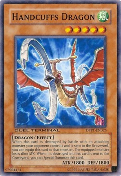 Yu-Gi-Oh! DTP1 Handcuffs Dragon
