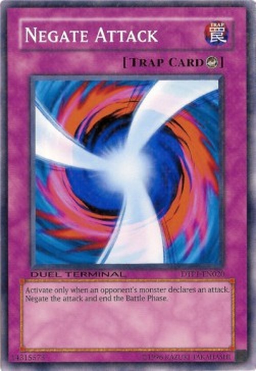 Yu-Gi-Oh! DTP1 Negate Attack