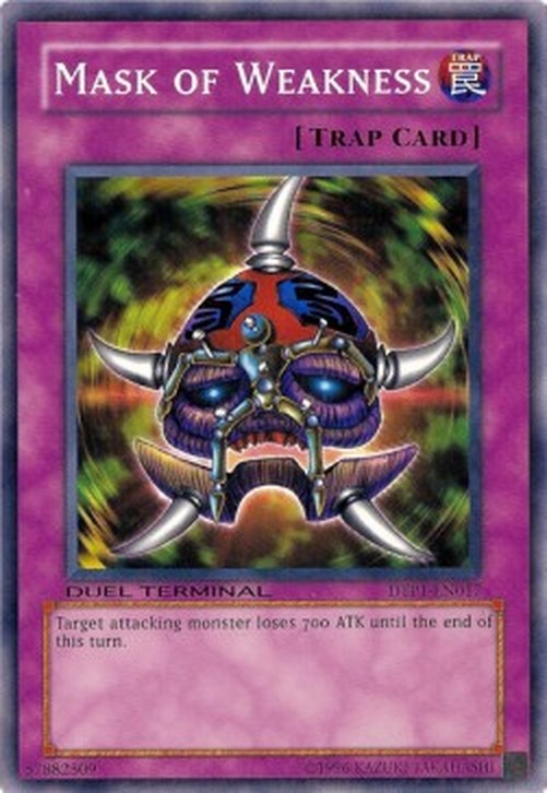 Yu-Gi-Oh! DTP1 Mask of Weakness