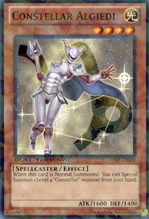 Yu-Gi-Oh! DT07 Constellar Algiedi