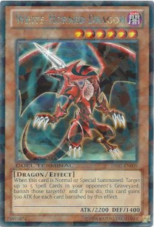 Yu-Gi-Oh! DT07 White-Horned Dragon