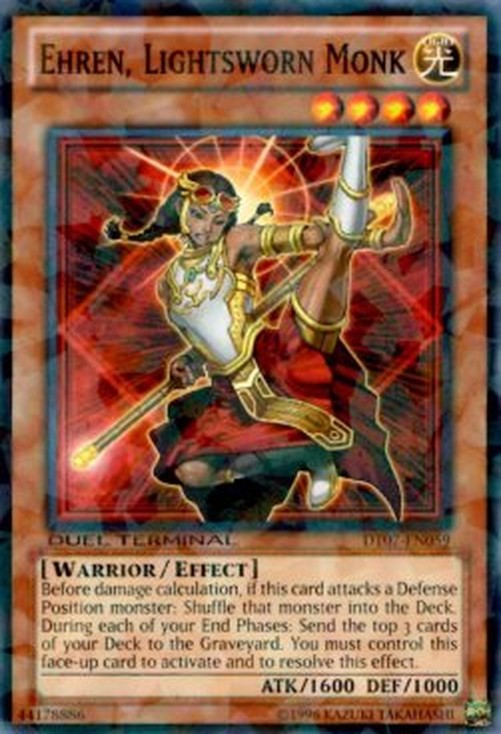 Yu-Gi-Oh! DT07 Ehren, Lightsworn Monk